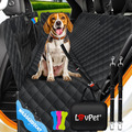 Lovpet® 2In1 Hundedecke Für Auto Rückbank & Kofferraum Mit Seitenschutz Und Sich