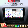 128G Carplay Android 13 Autoradio Für Skoda Octavia 3 13-2018 GPS Navi BT 4G SWC