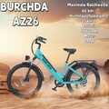 HOT BURCHDA AZ26  Elektrofahrrad 26 Zoll EBike  48V/20AH Shimano 7 Gange EU