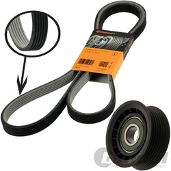 CONTI KEILRIPPENRIEMEN + SPANNROLLE passend für VW GOLF 3 VENTO PASSAT VR6ContiTech: 7DPK1360 / nur MIT Klima / + GALAXY + SHARAN