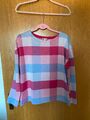 Street One Damen Karo-Shirt in Blau/Rosa/Pink Gr. 42