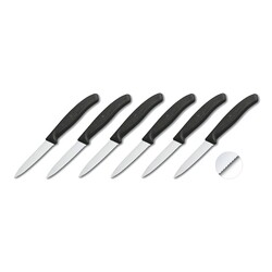 1/2/4/6er Gemüsemesser Obstmesser Küchenmesser Victorinox Messer Wellenschliff s