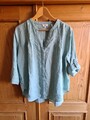 Sehr schöne Damen Bluse aus Leinen Gr.42, hellgrün S.Oliver , sehr guter Zustand