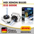 Paar D3S Xenon Lampe Brenner Scheinwerfer Birnen Birne 35W Standard 8000K DHL
