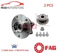 RADLAGERSATZ RADLAGER SATZ PAAR VORNE FAG 713 6332 50 2PCS A NEU OE QUALITÄT