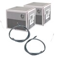 2X ESEN SKV HANDBREMSSEIL HINTEN LINKS+RECHTS passend für CITROËN XSARA 