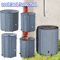 Faltbar Regenwassertank Regentonne Regenfass Wassertank Garten 200/380/500/750L