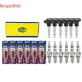 6x MAGNETI MARELLI Zündspule +6x NGK Zündkerze Iridium IX für BMW 3er Coupe E46
