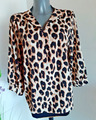 Damen Shirt Gr. M Leo- Muster  NEU