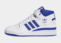 Adidas Original Forum Mittelhoch Schuhe IN Weiß/Blau