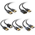 USB Kabel USB2.0 USB3.0 Datenkabel miniUSB microUSB USB Verlängerung 1m 2m 3m 5m