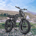 20 Zoll Elektrofahrrad E-mountainbike 500W Shimano eBike Fatbike Pedelec e Mtb