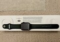 Apple Watch Series 6 GPS+LTE 44mm Stainless Steel Graphite Sportband - Sehr Gut