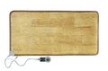 Fußboden Heizmatte 110 x 55 cm Infrarot Weltbild LED Rutschfest Holz SEHR GUT