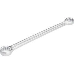 HAZET Doppelringschlüssel L180mm SW TORX E14xE18 Chrom pol. f. außen 609-E14XE18