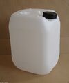 10 L Kanister Kunststoffkanister Behälter Plastikkanister gebraucht natur DIN45