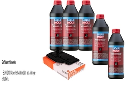 5 L LIQUI MOLY Getriebeöl 8100 MAHLE Getriebeölfilter für Mercedes C-Klasse