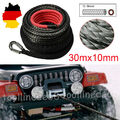 9299kg Kunststoffseil Windenseil Seilwinde Forstseil Synthetikseil ATV 10mm 30m