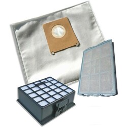 20 Staubsaugerbeutel + Hepa + Motorfilter geeignet für Bosch Type VBBS607V00