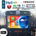 DAB 6+128G Android 14 Autoradio CarPlay Für Mitsubishi Mirage Space Star GPS KAM