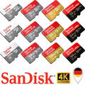 Sandisk micro SD Speicherkarte 16GB 32GB 64GB 128GB 256GB Ultra / Extreme / Pro