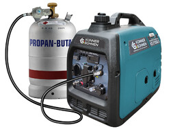 GAS+Benzin KS 2100iG S Inverter Stromerzeuger Stromaggregat Generator 2000W