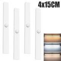 4x 15cm LED Unterbauleuchte Mit Bewegungsmelder Dimmbar Küche Nachtlampe USB DE