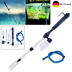 Elektrische Aquarium Bodenreinigung Reiniger Staubsauger Kiesreiniger Pumpe Set