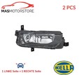 NEBELSCHEINWERFER PAAR SET HELLA 1NG 354 843-041 2PCS I FÜR VW CARAVELLE VI