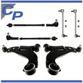 2 Querlenker vorne für Ford Mondeo MK3 B5Y BWY u 2 Spurstange u 2 Koppelstange