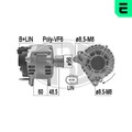 ERA Lichtmaschine Generator Lima 209191A für 3C2 358 3C5 PASSAT VW CC B6 B7 362