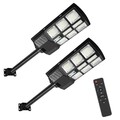 LED Solar Straßenlampe Solarleuchten Straßenlaterne Strahler mit Bewegungsmelder
