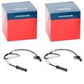 2X BREMI ABS-SENSOREN VORNE PASSEND FÜR BMW 1 2 3 4 LINKS+RECHTS | 51640