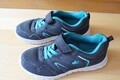Sport Schuhe LICO Mädchen Hallenschuhe Gr 34 Schwarz Türkis Super Zustand Turnen