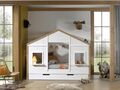 Vipack:Landhausbett "BABS"+Bettschublade- Liegefläche 90 x 200 cm Jugend/Kinderb