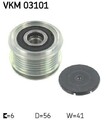 SKF Generatorfreilauf Riemenscheibe Lichtmaschine für VW Golf IV Variant (1J5)