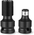 Schlagschrauber Bit Adapter 1/2 auf 1/4 Zoll Bithalter Stecknuss Zubehör für Sch