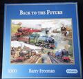 Gibsons 1000-teiliges Puzzle ""Zurück in die Zukunft"" von Barry Freeman versiegelt komplett