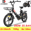 E Bike Herren & Damen 20 Zoll Klapprad Elektrofahrrad Mountainbike Fatbike MTB
