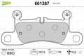 VALEO Bremsbelagsatz, Scheibenbremse 601387 für PORSCHE VW