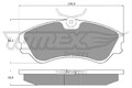 TOMEX Brakes Bremsbelagsatz Scheibenbremse TX 10-65 für TRANSPORTER VW T4 Bus