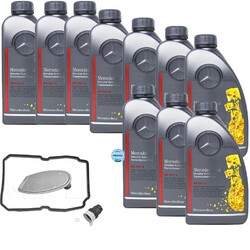 10 L MB ATF Getriebeöl 236.14 MEYLE Getriebeölfilter für Mercedes-Benz C-Klasse