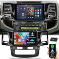 DAB+ Android14 Carplay 9" Autoradio 2+64G GPS Navi BT Für Toyota Hilux 2005-2014