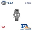 743-923 AUSPUFFHALTER AUSPUFFGUMMI VORNE FA1 2PCS FÜR SMART FORFOUR