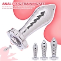 S/M/L Metall Edelstahl Jewelry Anal Plug Dildo Stöpsel Buttplug Sexspielzeug DE