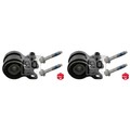 2x FEBI BILSTEIN Lagerung Querlenker Vorne für Ford Kuga I C-Max DM2 1.6 2.0 DA_
