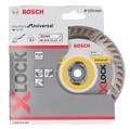Bosch Expert X-LOCK Diamanttrennscheibe Standard for Universal 125mm 2608615166