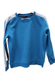 TOMMY HILFIGER Sweatshirt Shirt Blau/Weiss Pullover Gr.M