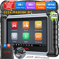 2025 Autel MK808KBT Profi Auto OBD2 Diagnosegerät Scanner ALLE System Android 11