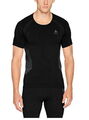 Odlo Herren Shirt S/S Crew Neck Seamless Thermo Warm Ski-Unterhemden Gr: S black